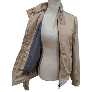 Superdry Women's Tan Bomber Jacket Merchant Line Size M